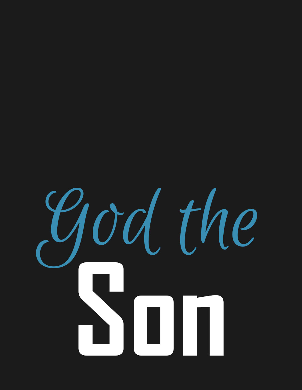 God the Son Display Image