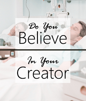 Do You Believe In Your Creator lrq b]vfpg'xf];\