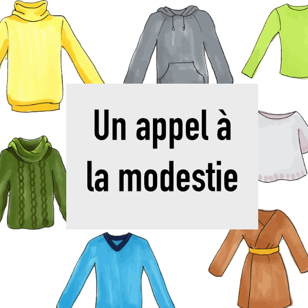 Un appel à la modestie Afficher l'Image
