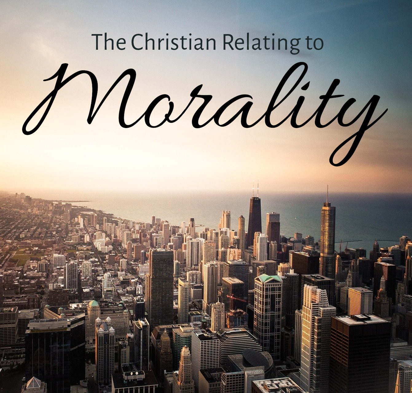 The Christian Relating to Morality Display Image