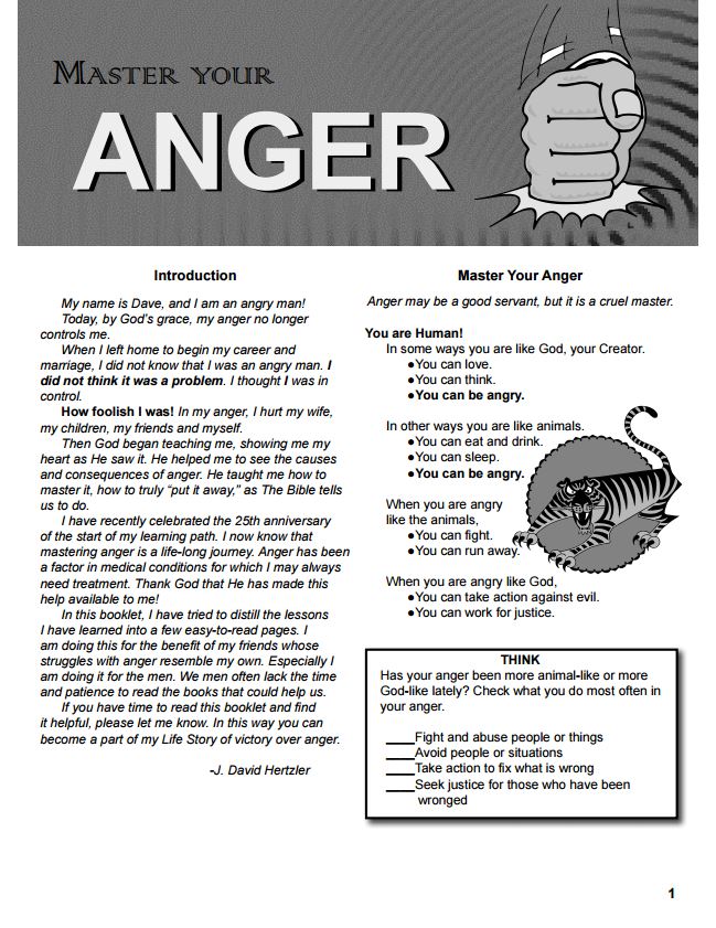 Master Your Anger lrq b]vfpg'xf];\