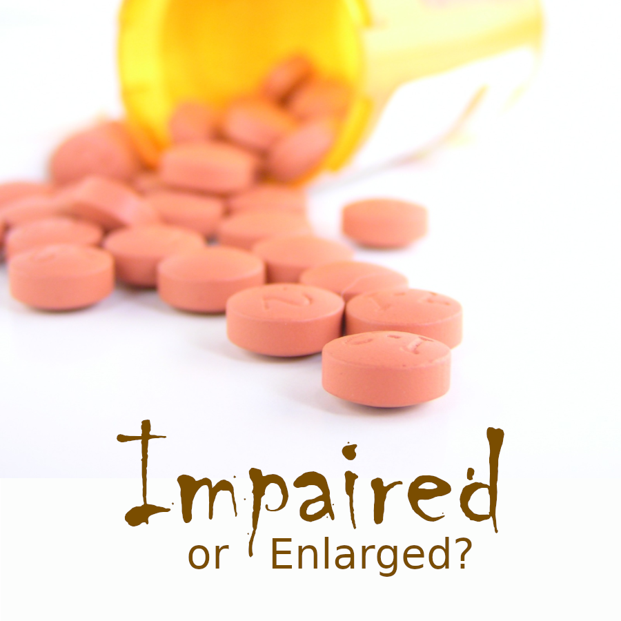 Impaired or Enlarged? Display Image