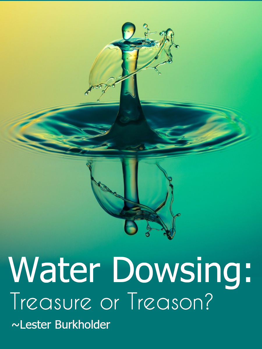 Water Dowsing: Treasure or Treason? Display Image
