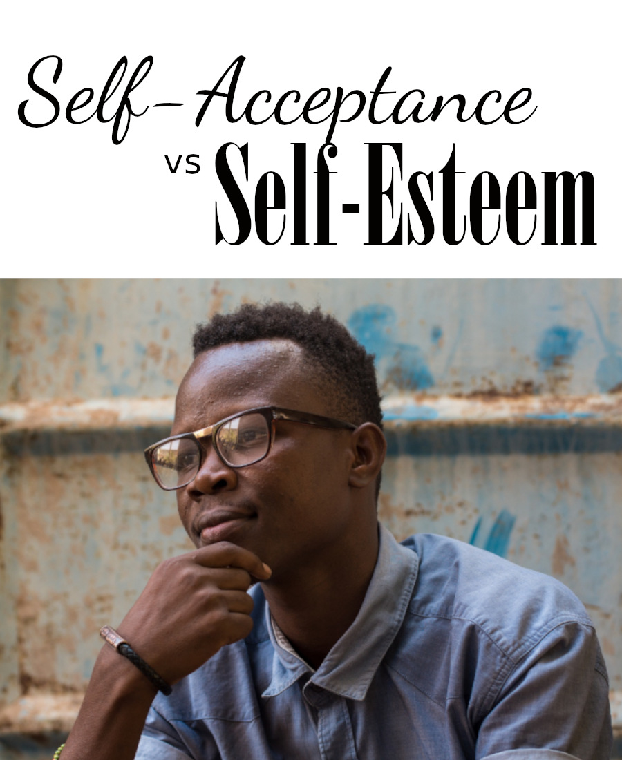 Self-acceptance vs. Self-esteem Display Image