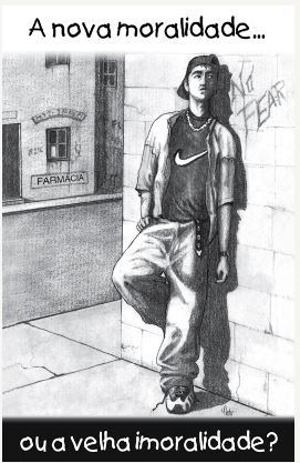 A nova moralidade ou a velha imoralidade? Exibição de imagem
