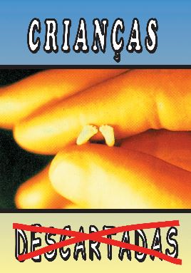 Crianças descartadas Exibição de imagem