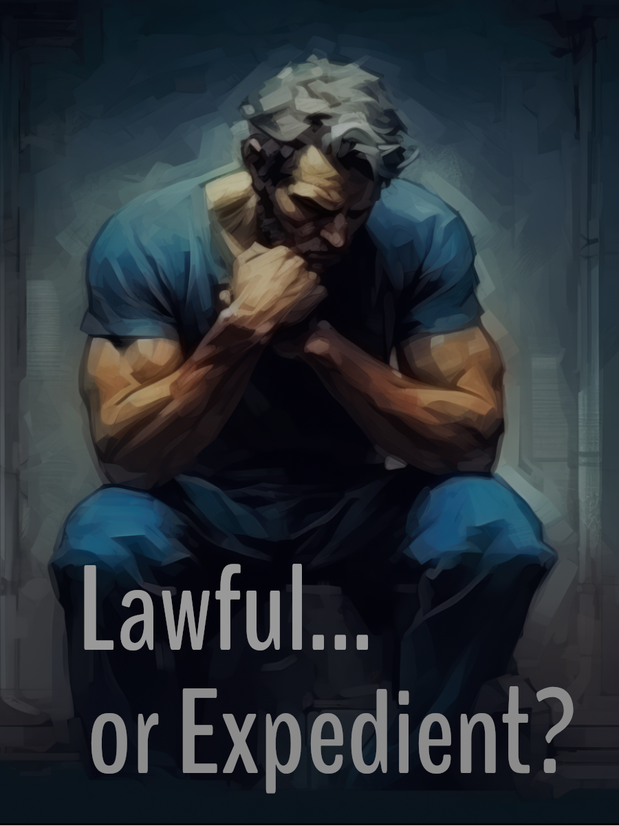 Lawful or Expedient? Display Image