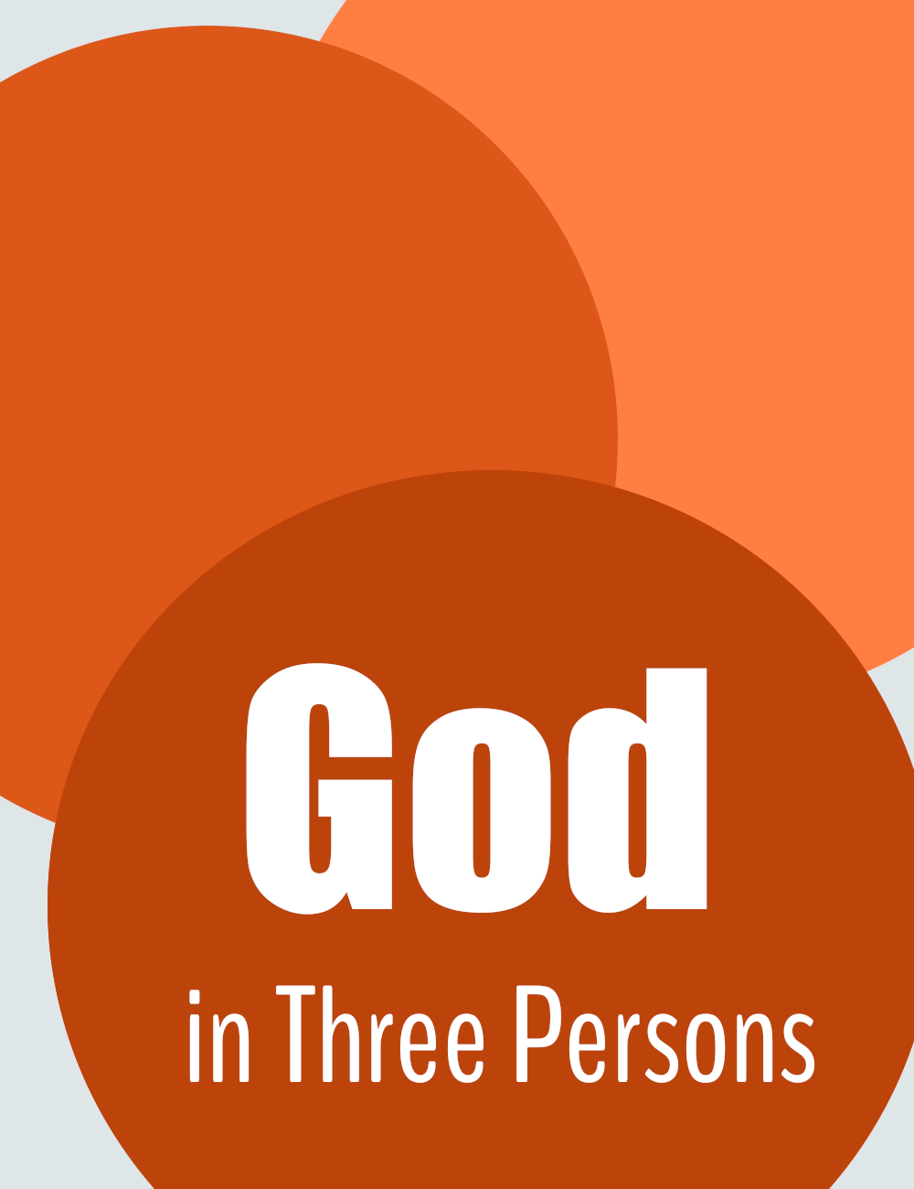 God in Three Persons Display Image