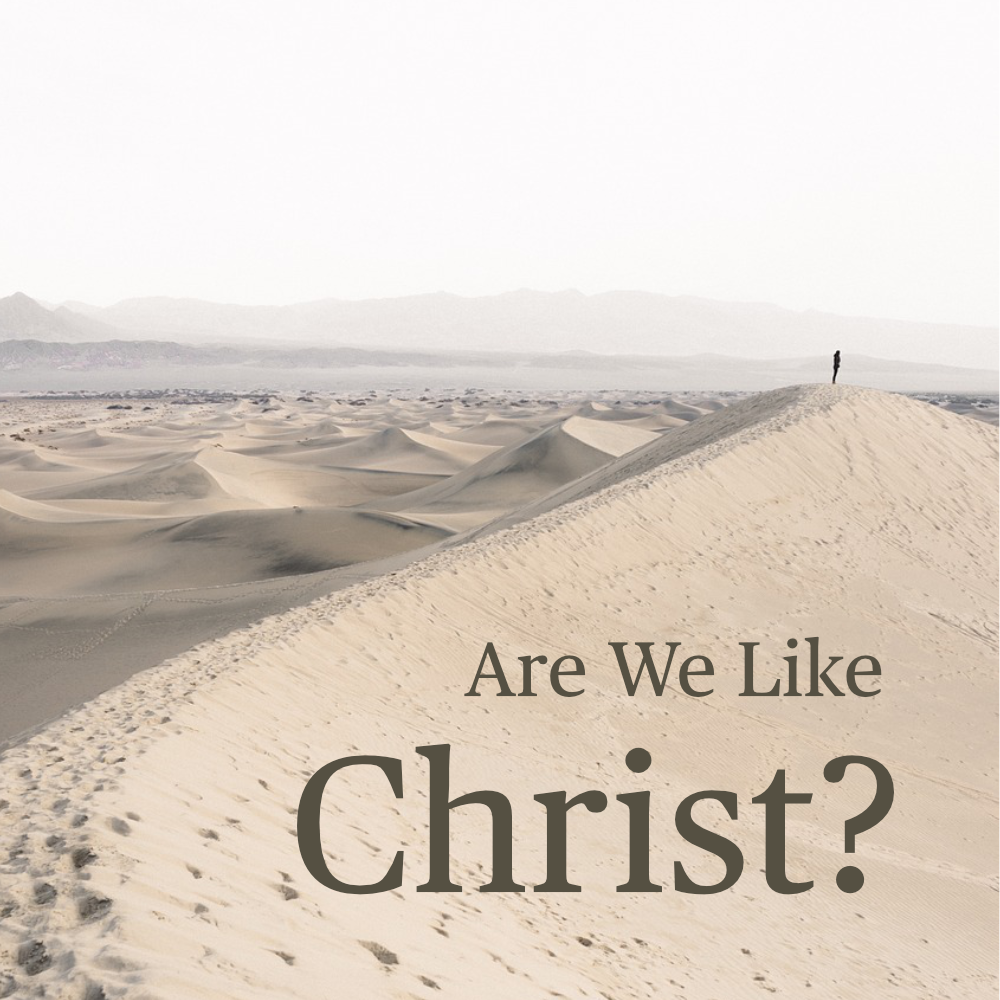 Are We Like Christ? Display Image
