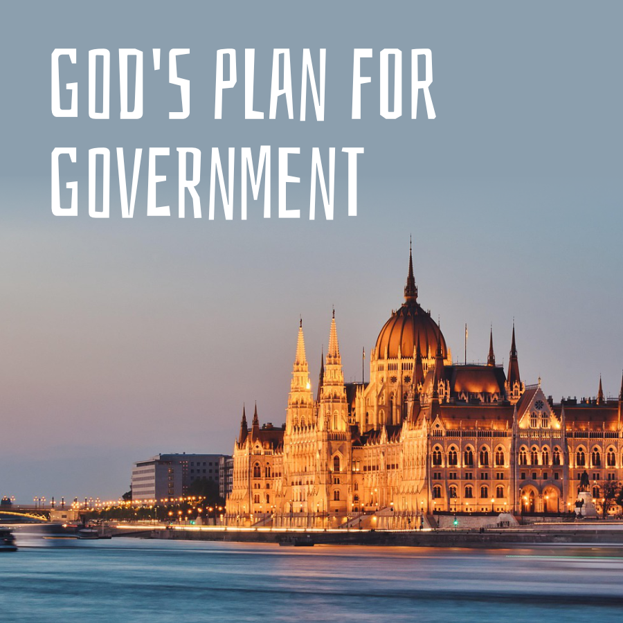 God's Plan for Government Display Image