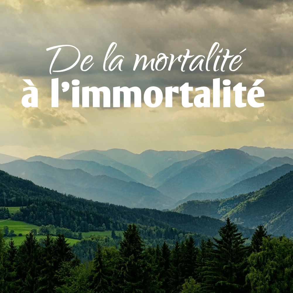 De la mortalité à l’immortalité Afficher l'Image