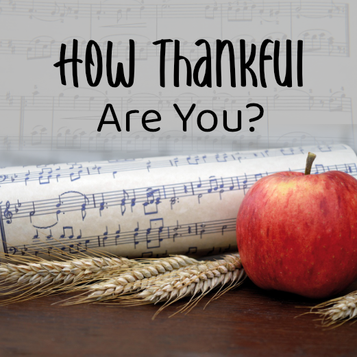 How Thankful Are You?