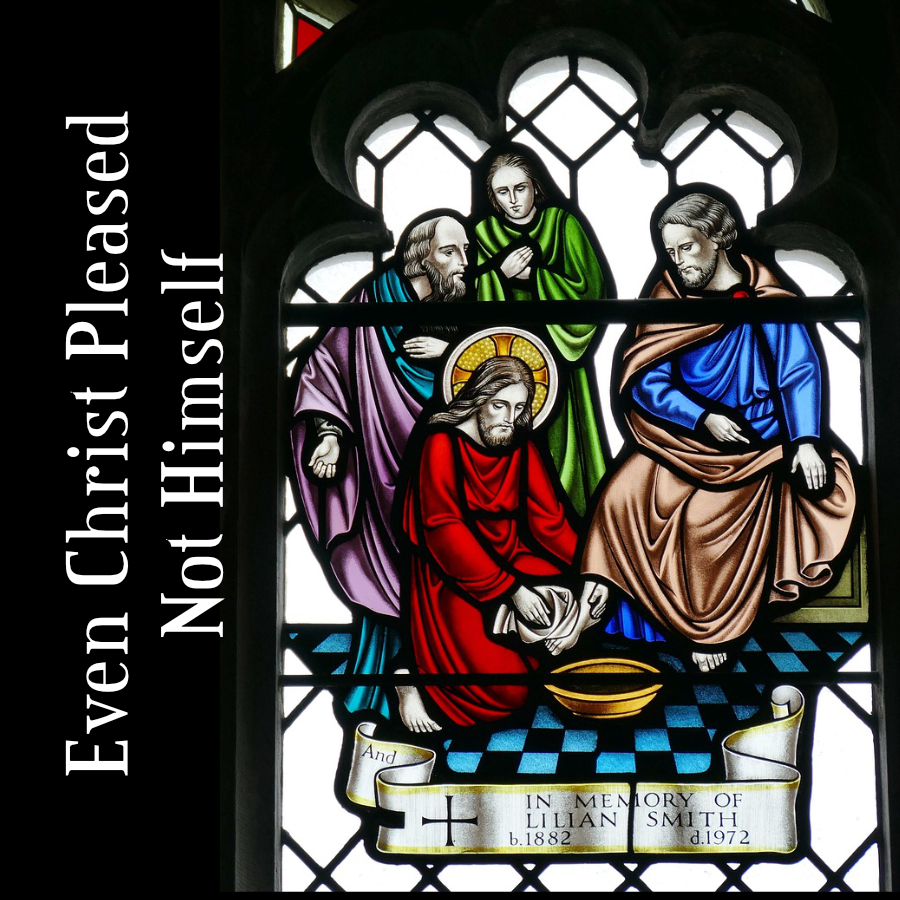 Even Christ Pleased Not Himself Display Image