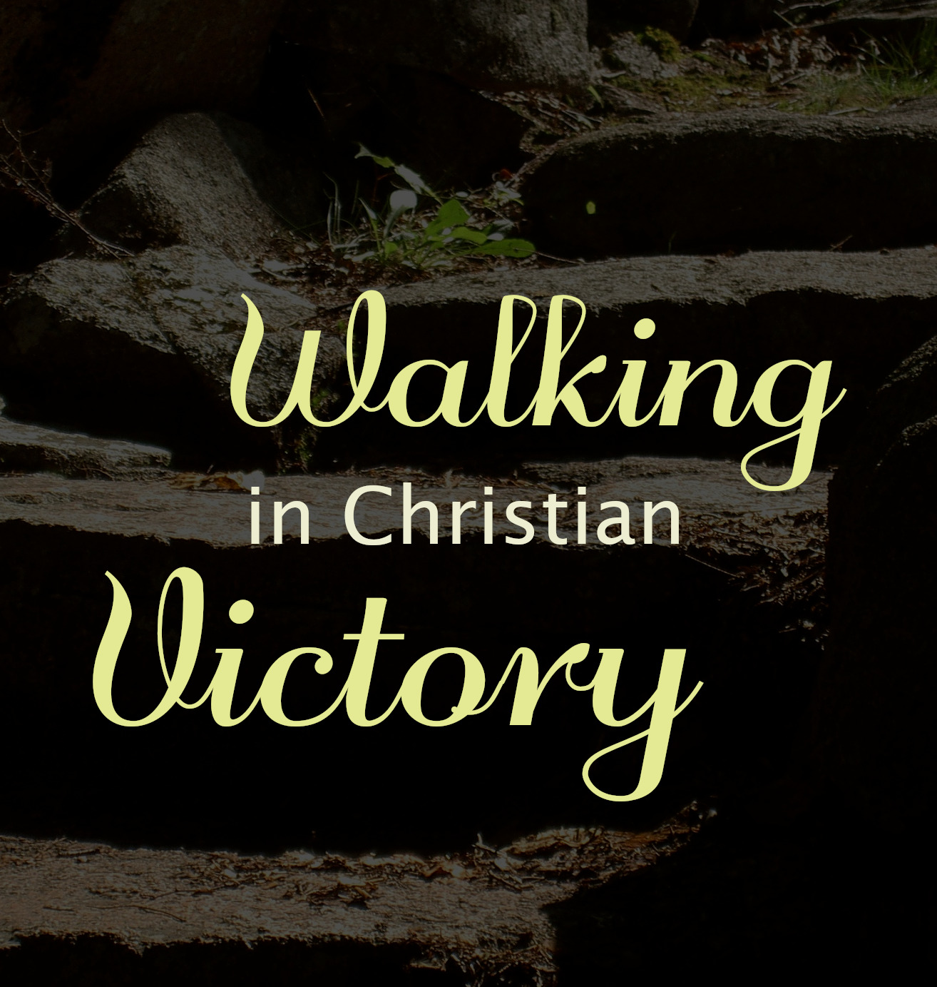 Walking in Christian Victory Display Image