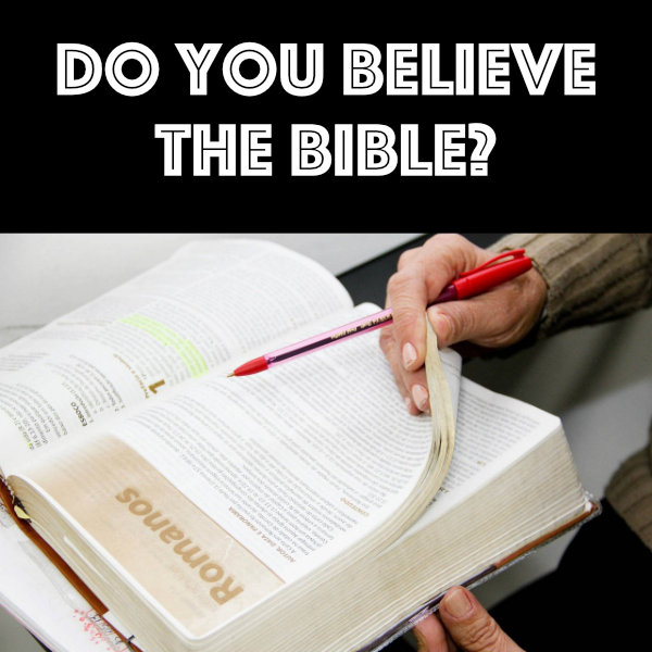 Do You Believe the Bible? Display Image