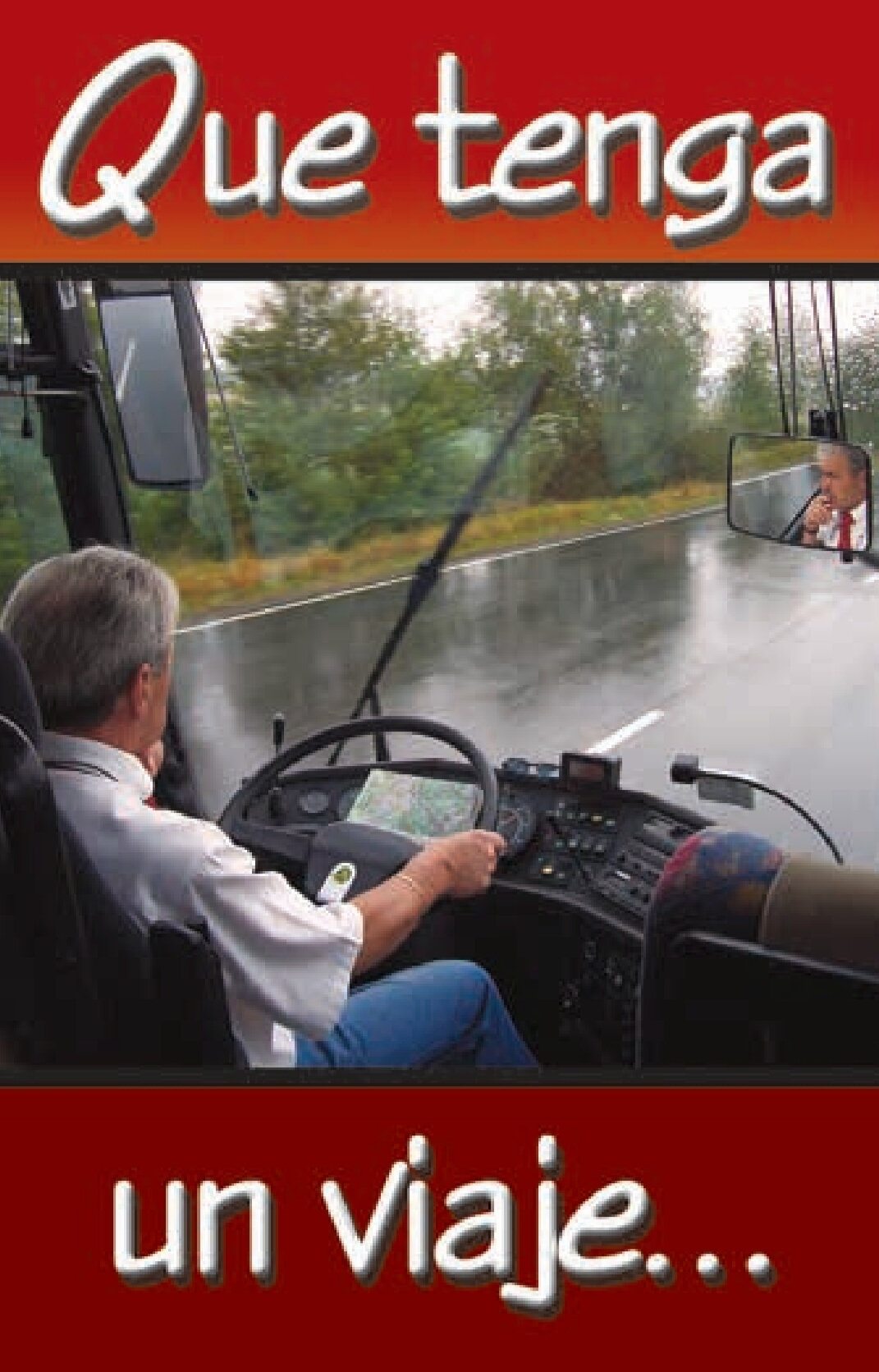 ¡Que tenga un viaje seguro! Mostrar imagen